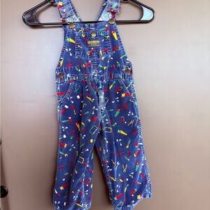 OshKosh B'gosh Colorful Patterned Kids Overalls